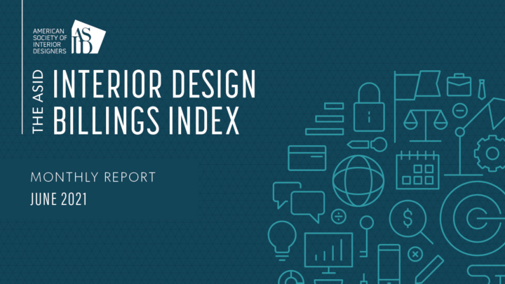 ASID Interior Design Billings Index (IDBI) June 2021